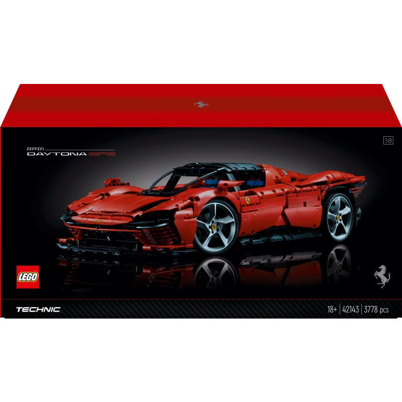 LEGO Technic Ferrari Daytona SP3 – 3778 Pieces | Set 42143