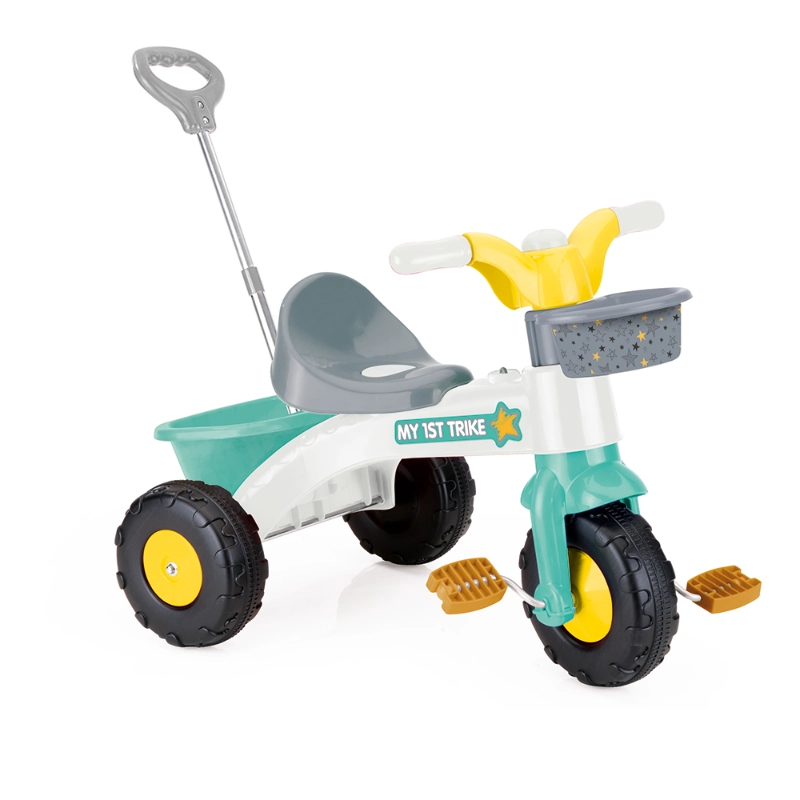 Dolu My First Trike with Parent Handle – Kids Pedal Tricycle (Ages 2+)