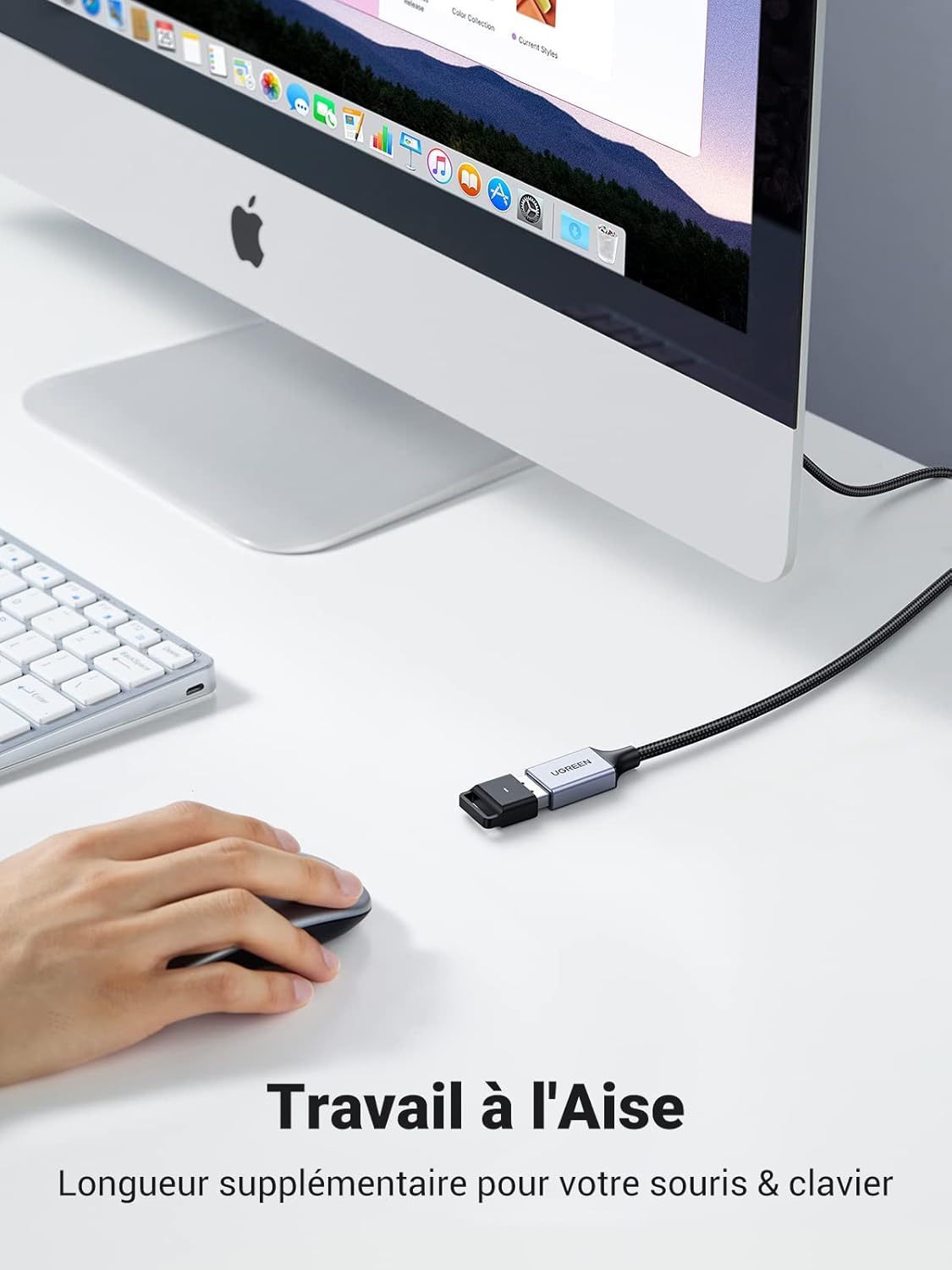 UGREEN USB 3.0 Extension Cable – High-Speed Male to Female for VR & Gaming