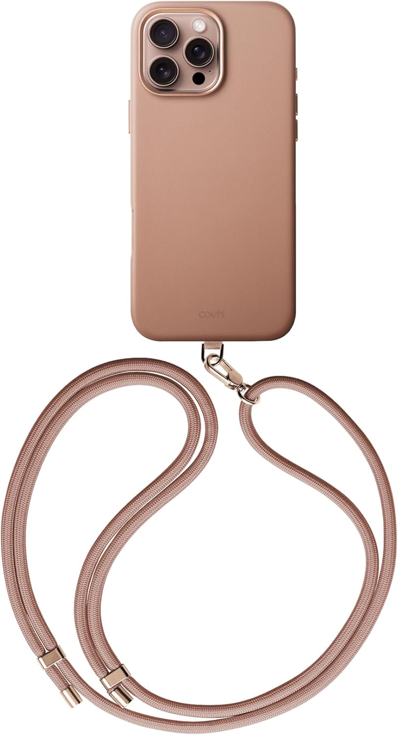 UNIQ COEHL IPHONE 16 PRO (2024) 6.9 MAGNETIC MUSE CHARGING - DUSTY NUDE