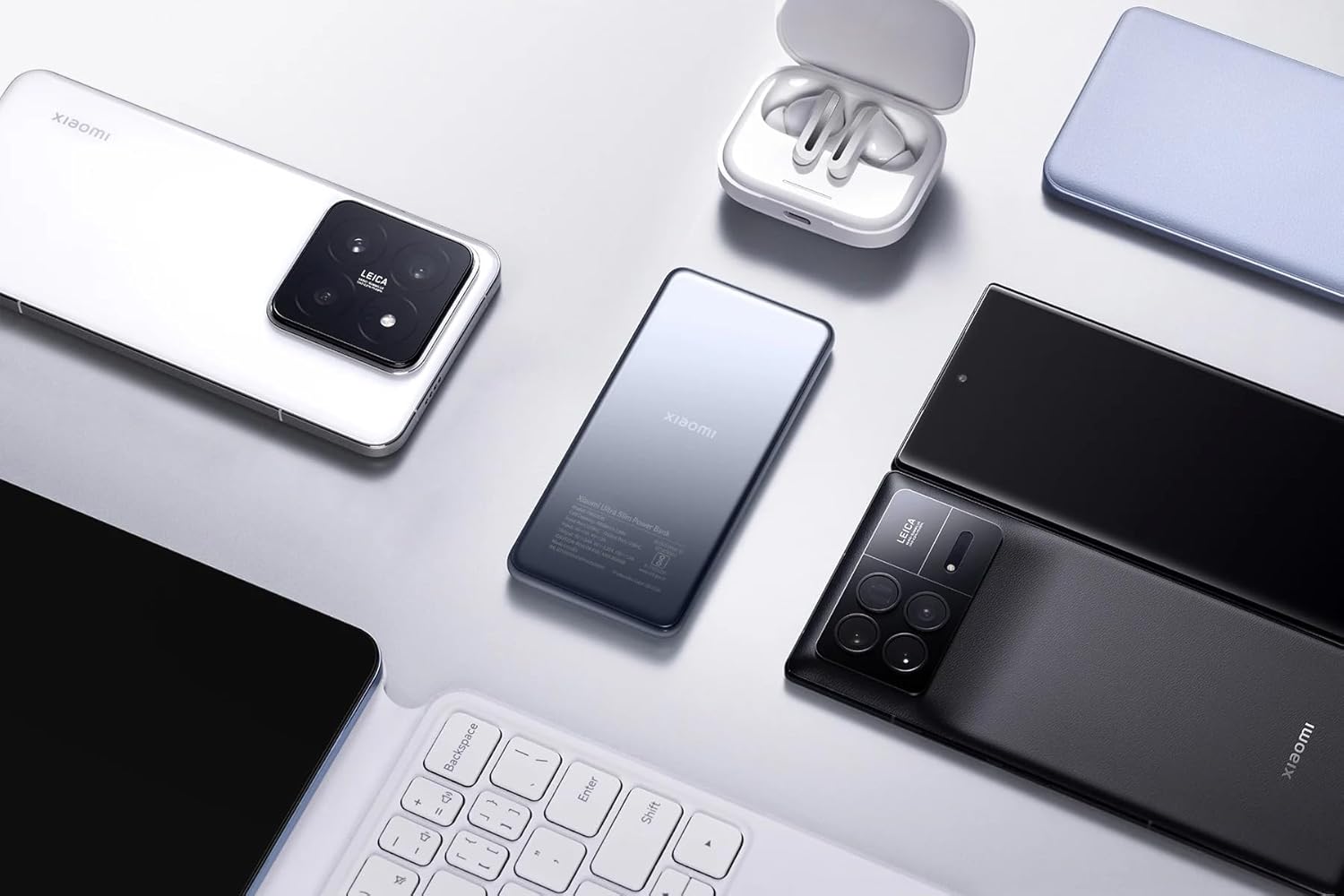 Xiaomi Ultra Slim Power Bank 5000mAh GL – 20W Fast Charging, USB-C, Silver