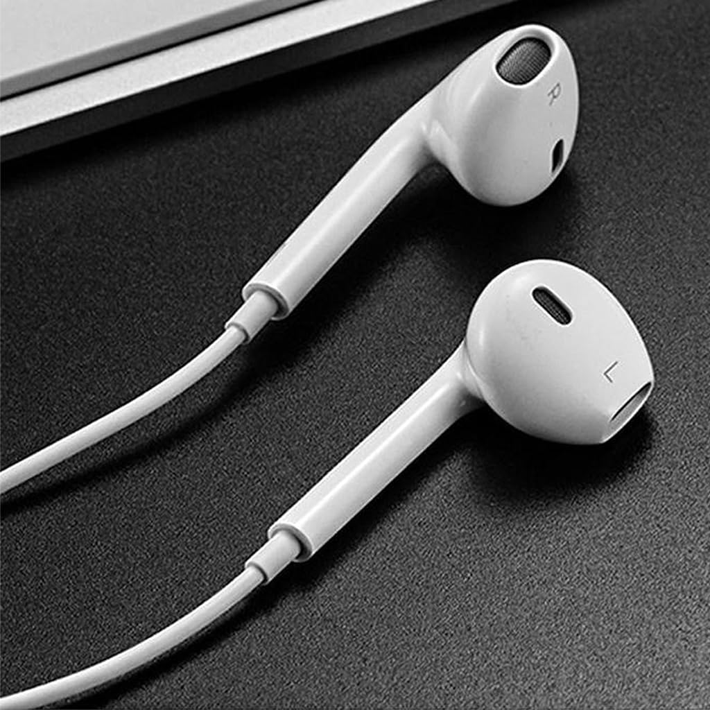 Yesido YH-20 Noise Cancelling Earphones for iPhone | White