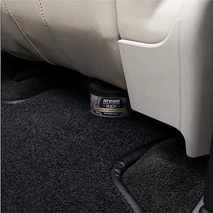 AREON Ken Car Air Freshener - Natural Lilac Scent, Long-Lasting Fragrance