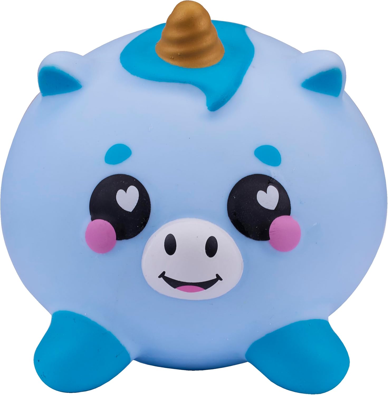 Smooshzees Luvzees Boltz – Blue Unicorn, Soft & Squishy