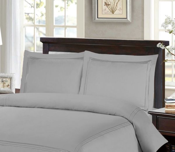 ARMN Naturesoft Pillowcases Set 70×70cm 2pcs – Silver