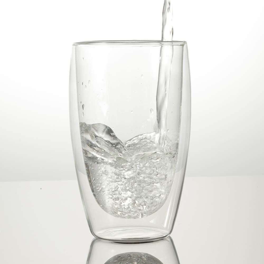 ARMN Anchor 450ml Double-Wall Glass Tumbler