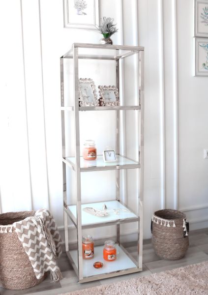 ARMN Milton 5-Tier Stand 45×45cm - Silver