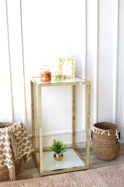 ARMN Milton Parfin Stand 35×35cm - Gold