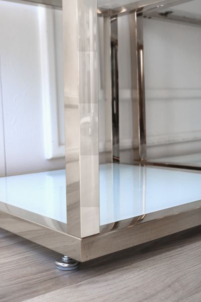 ARMN Milton Parfin Stand 35×35cm - Silver