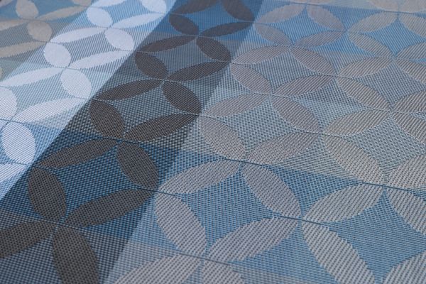 ARMN Luxe Kitchen Mat 70×140 cm – Blue & Gray