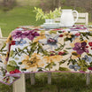 Dreams Fiorellini 140x180 cm Tablecloth & 7 Napkins Set - Purple