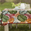 Dreams Tropico 140x180 cm Tablecloth & 7 Napkins Set - Maroon