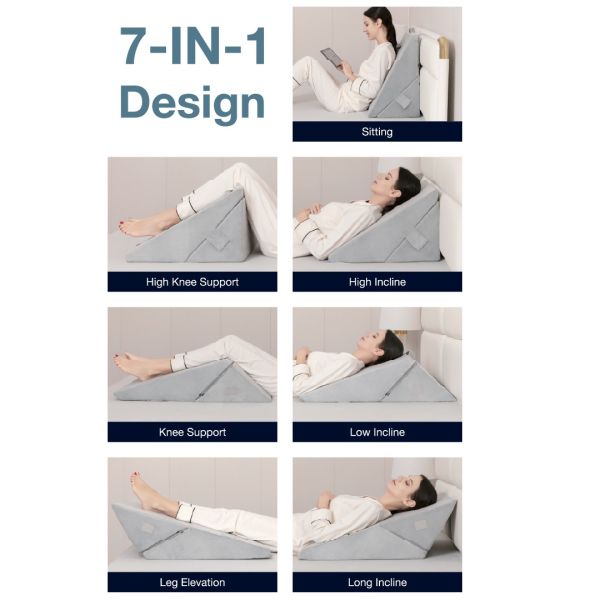 ARMN Pedic Adjustable Memory Foam Support Cushion