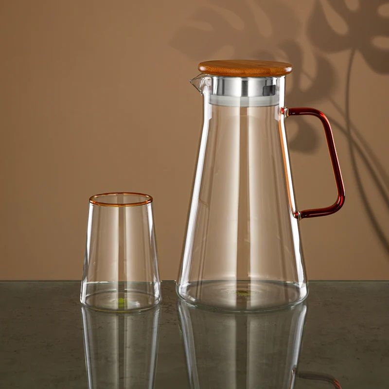 Almarjan 5-Piece Juice & Water Glass Set