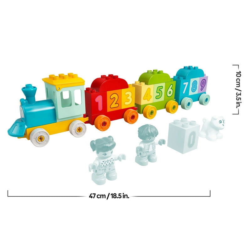 LEGO DUPLO Number Train – Learn to Count | 23 Pieces | Set 10954