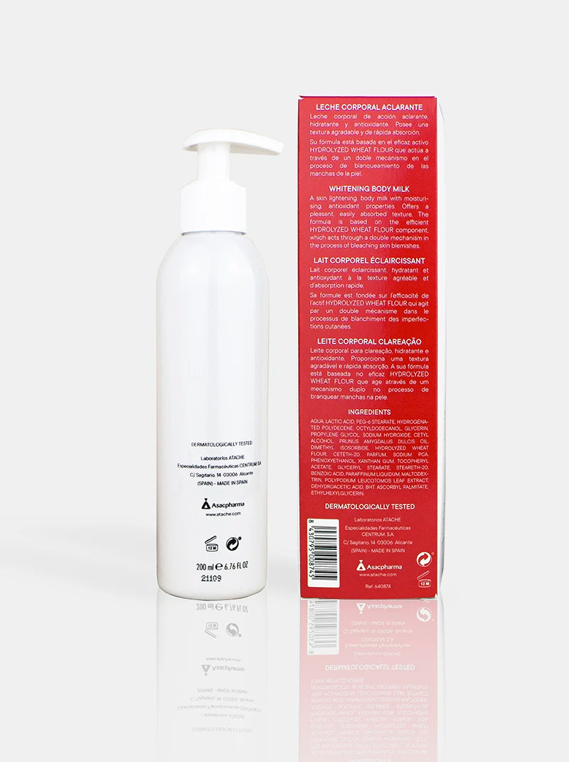 Atache Whitening Body Milk 200ml – Brightening & Hydrating Lotion