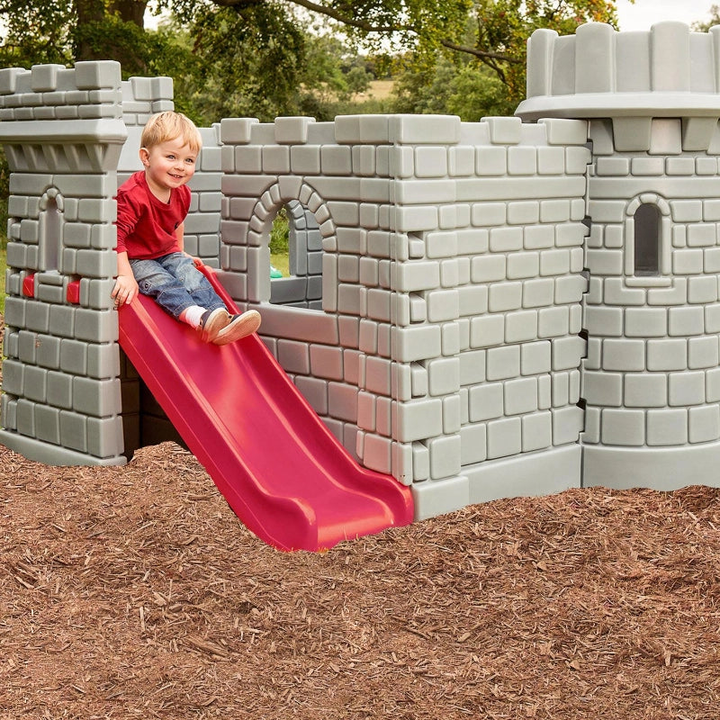 Little Tikes Classic Castle Playhouse – Kids Outdoor Play Castle with Slide
