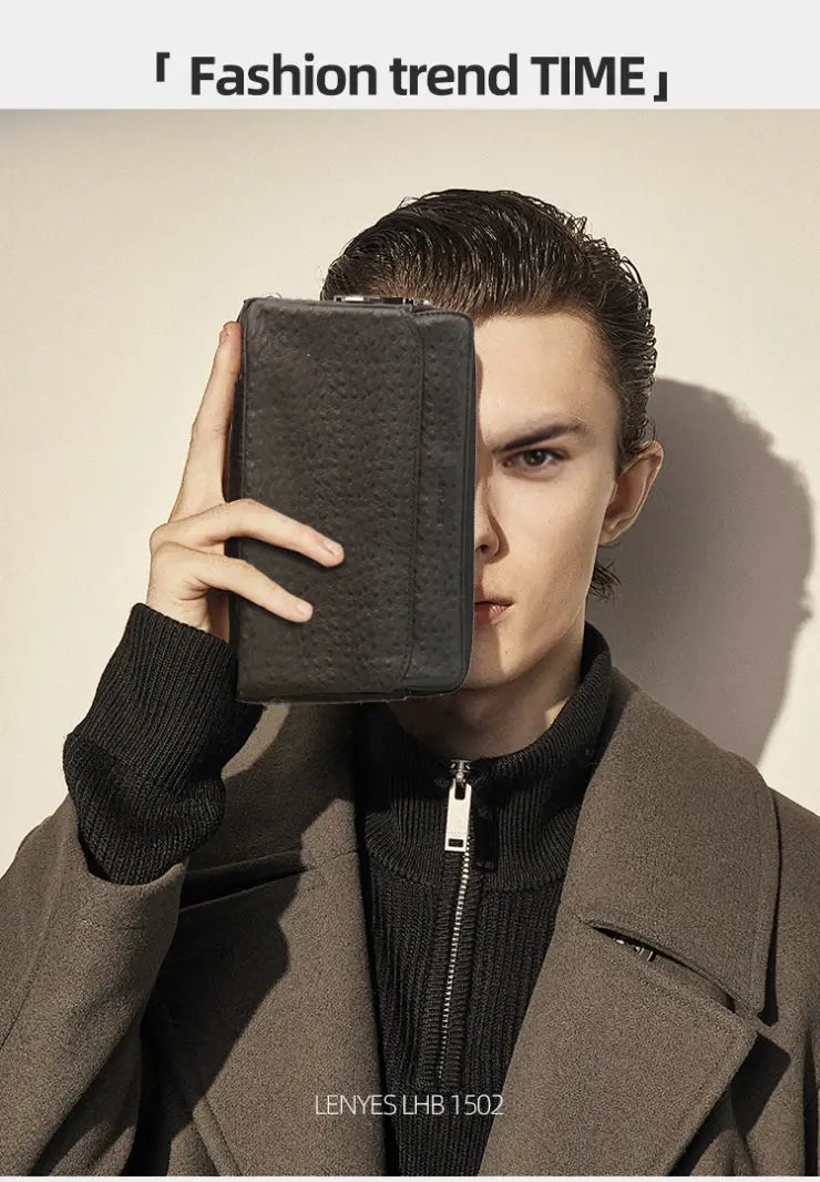 Lenyes LHB1503 Leather Handbag – Stylish & Practical