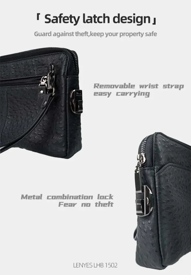 Lenyes LHB1503 Leather Handbag – Stylish & Practical