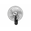 SuperTech 18-Inch Wall Fan STFW45-9244 – 60W, 5 Metal Blades, 3 Speed Settings, Black