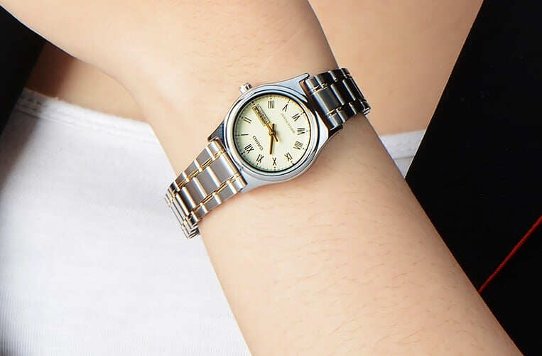 CASIO LTP-V006SG-9B WOMEN WATCH