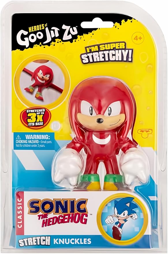 Moose Heroes of Goo Jit Zu Sonic the Hedgehog Stretch Knuckles