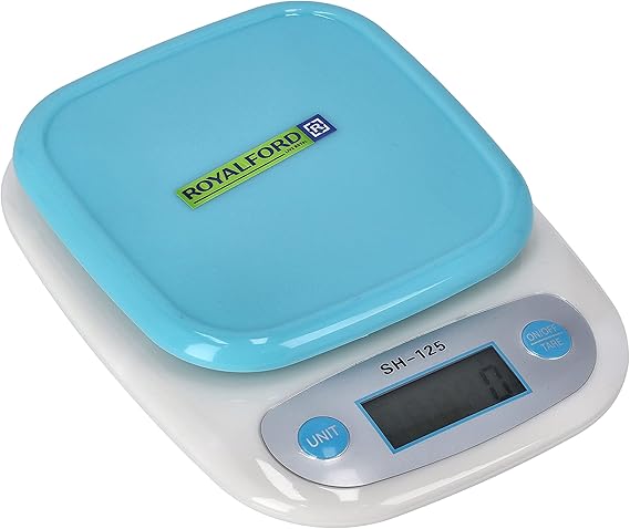 Royalford RF9515 Electronic Kitchen Scale – Multi-Colour