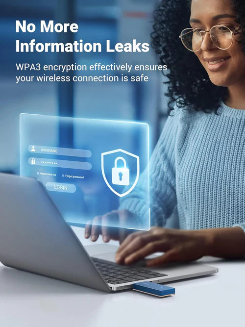 UGREEN AX1800 Dual-Band Wi-Fi 6 USB Adapter.