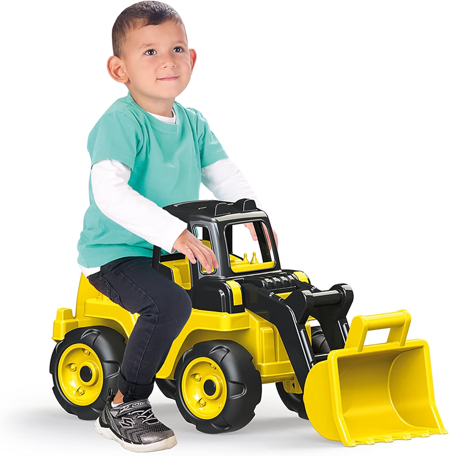 Dolu Excavator Super Loader Ride-On Toy - 69cm