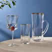 KARACA PARLA 25-Piece Gold Glass Set for 12 – Elegant Touch
