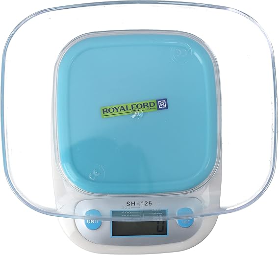 Royalford RF9515 Electronic Kitchen Scale – Multi-Colour