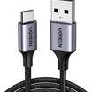 UGREEN USB-A 2.0 to USB-C Cable 2m - Durable, Braided, Black
