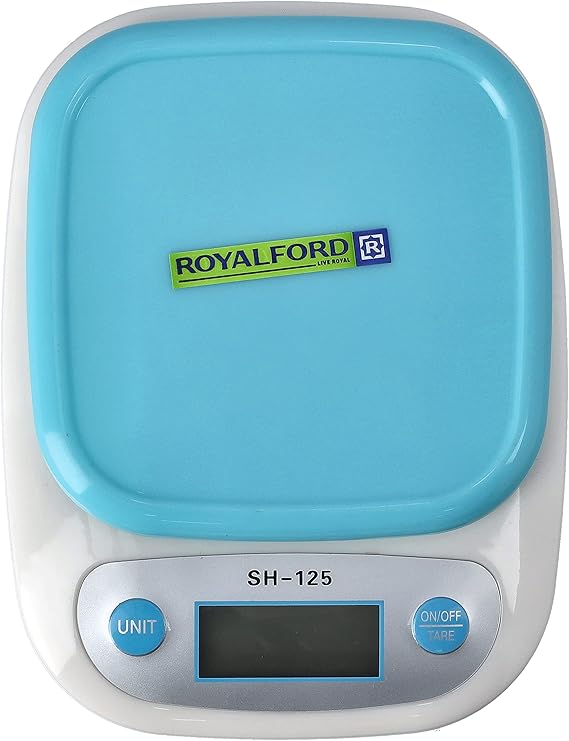 Royalford RF9515 Electronic Kitchen Scale – Multi-Colour