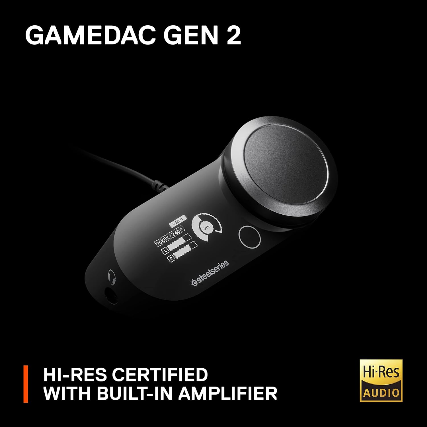 SteelSeries Nova Pro Gaming Headset Hi-Res Audio + GameDAC Gen 2