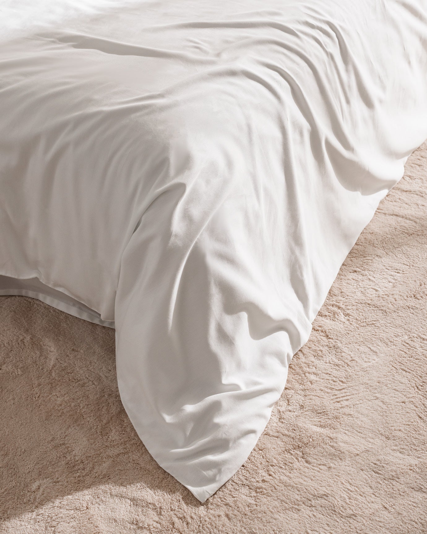 Magou Kıng Sıze Embroıdery Satın Duvet Cover Set - Madame Coco JO