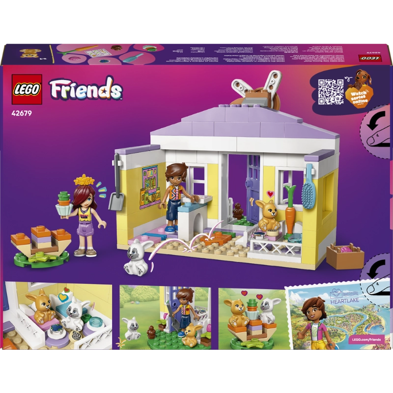 LEGO Friends Heartlake City Bunny Hotel – 161 Pieces | Set 42679