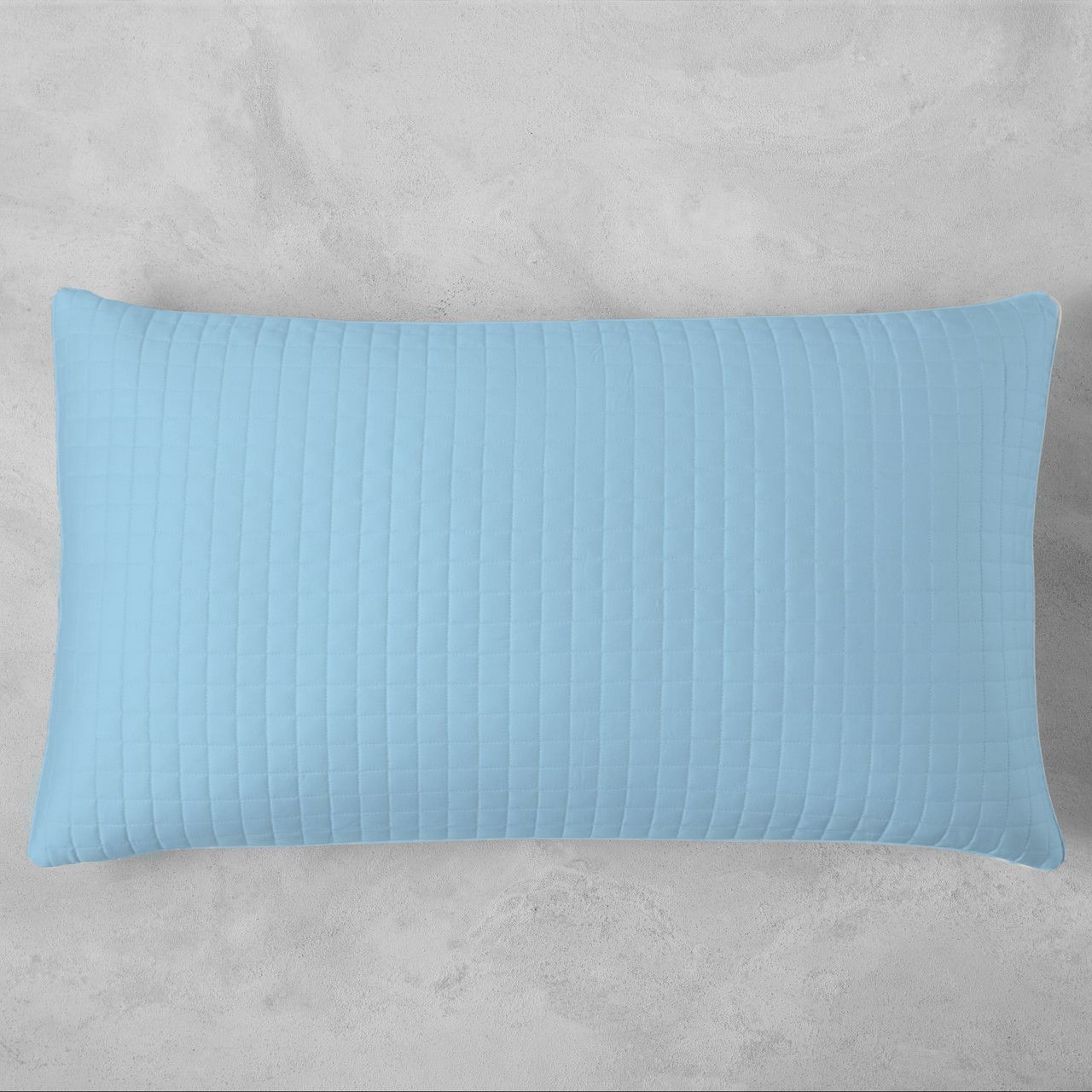 Givi Lulu 30×50 cm Satin Cotton Pillow – Light Blue