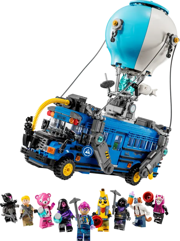 LEGO Fortnite - Battle Bus Figure for Fun & Creativity