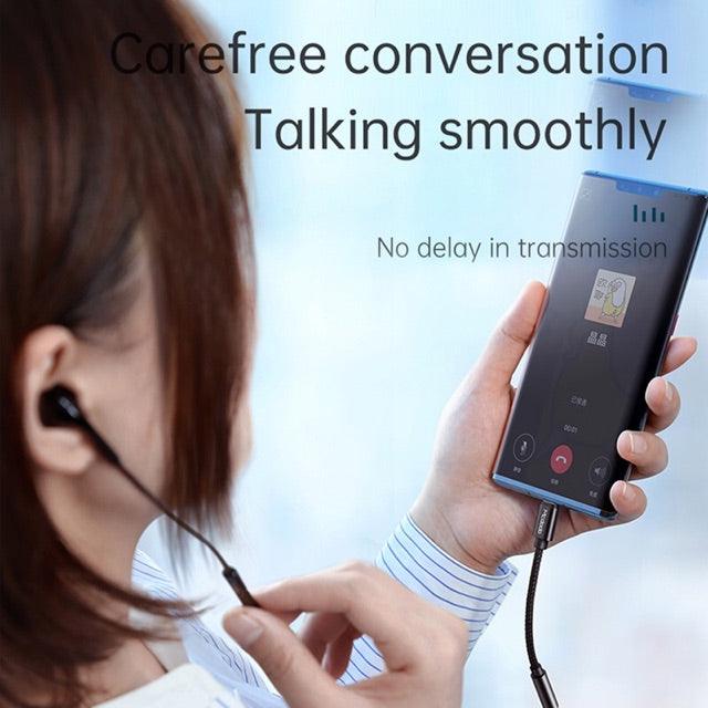 Mcdodo Type C to DC 3.5 mm Audio Adapter - Black