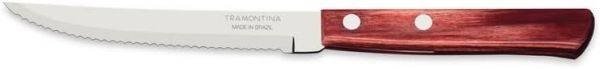 Tramontina Polywood 3-Piece Steak Knife Set – 21cm