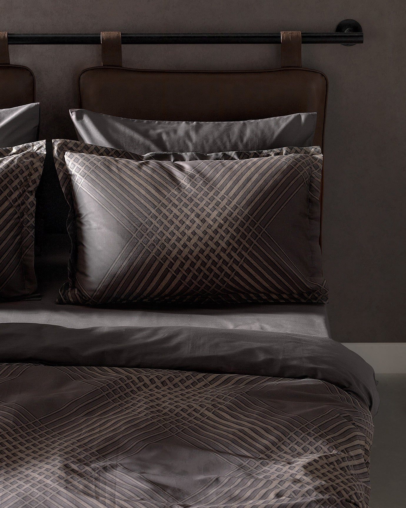 Alcon King Size  Luxury Satin Duvet Cover Set - Madame Coco JO