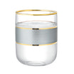 Musette - Heike Platinium 4-piece Water Glass Set - 270ml - Madame Coco JO