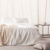 Adrien  Ribbed Duvet Cover Set - Madame Coco JO