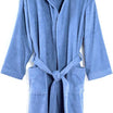 Caleffi Minorca Bathrobe XXL - Blue Soft & Luxury