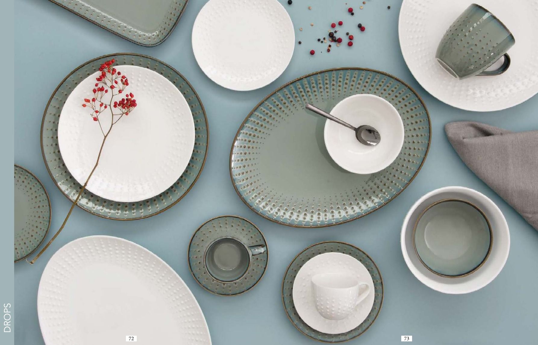 Easy Life Drops Oval Tray – 32x23cm