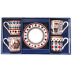 Easy Life Casino Royale 8-Piece Coffee Cup Set 100ml
