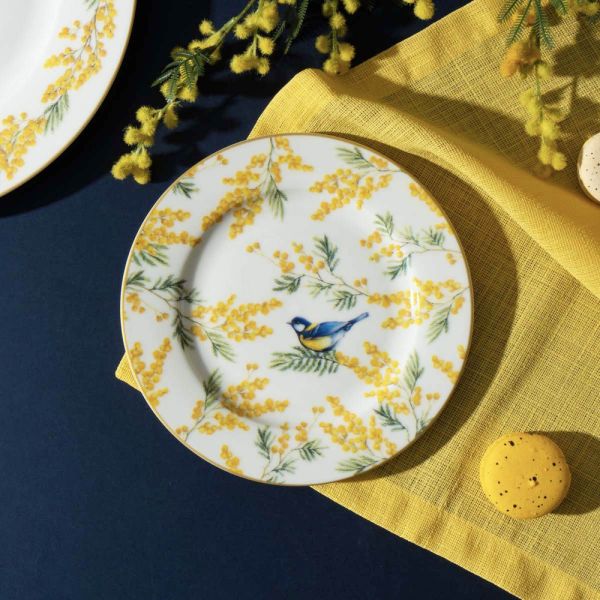 Easy Life Mimosa 4 Dessert Plates 19cm - Multi Colors