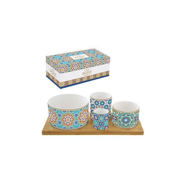 Easy Life Marrakech Appetizer Set 5pcs – Multi Colors