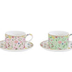 Easy Life Meadow Flowers 4pcs Tea Cups Set 240ml