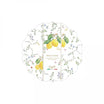 Easy Life Fleurs et Citrons Dish Mat Set 2pcs 34.5cm